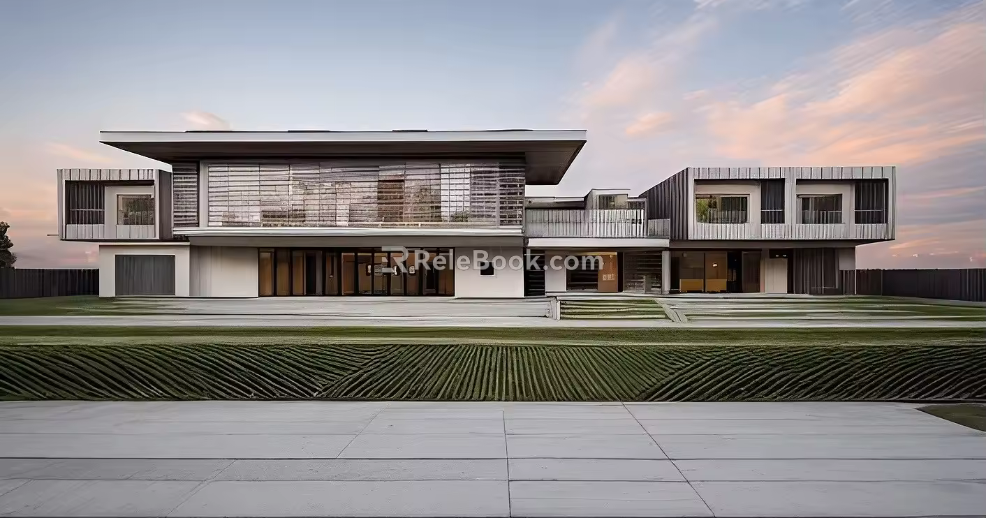 My newest and unique villa project 3d model