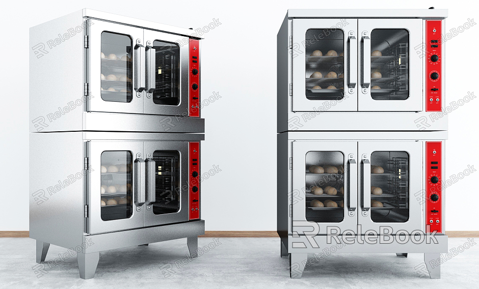 Double Oven Modern Oven Bakery model