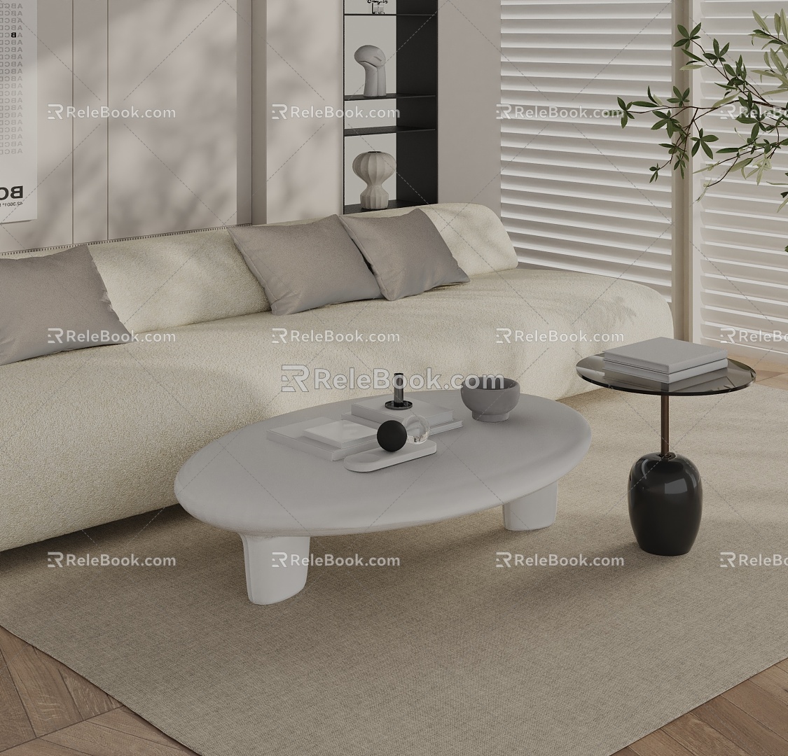 Coffee table 3d model