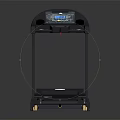 Modern Digital Treadmill Fitness Equipment With LCD Display And Running Belt
