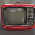 Old-fashioned TV Set Old TV Set Black and White TV Set Nineties TV Retro Low Face Number Low Model Simple Model Film and Television Level Super Realism 3d model