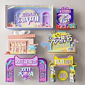 Colorful Promotion Displays for Double 11 and Double 12 Shopping Festival Carnival