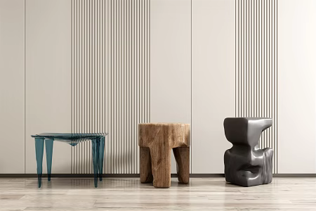 Modern Stool 3d model