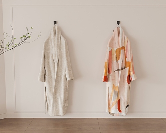 Bathrobe combination 3d model