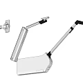 Stainless Steel Door Closer Hardware With Adjustable Arm And Mounting Plate