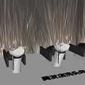 Modern Commercial Hair Salon Shampoo Beds With Stylish Design And Durable Structure