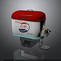 Red And White Pepsi Beverage Dispenser With ICE 2012 Model And Foot Pedal