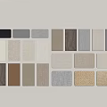 Assorted Wainscoting Panels Showcasing Various Colors And Textures For Interior Design