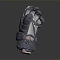 Gloves Handguard Realistic Game Items 3d model