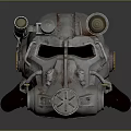 Sci-Fi Helmet Alien Helmet High Tech Helmet Game Helmet 3d model