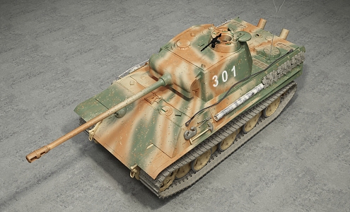 Modern Tanks 3d model