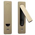 Modern Black Wall Sconce With Sleek Metal Design For Contemporary Home Lighting