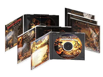 Choose Your Own Adventure Shadow of the Empire CD Set with Case and Discs 3d model