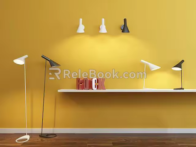 Lamp combination 3d model