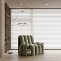Modern single sofa 3d model