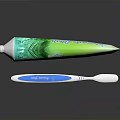 Essential Daily Life Products Toothpaste And Toothbrush For Oral Hygiene