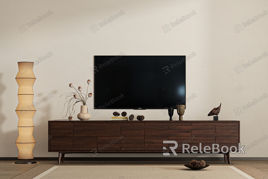 Quiet Ancient TV Cabinet model