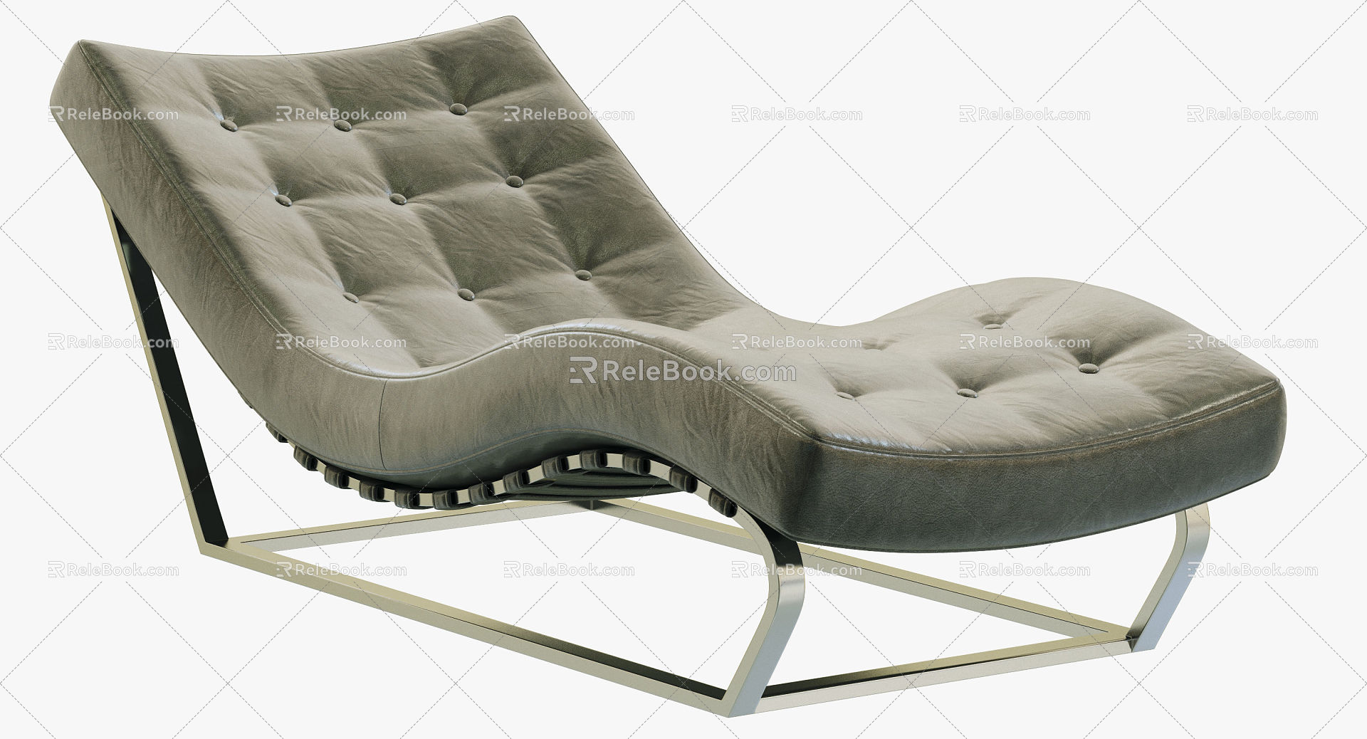 Modern recliner 3d model