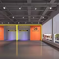 Spacious Modern JOS Dance Studio For Fitness Workouts And Dance Classes 3d model