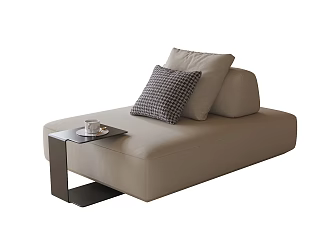 Modern Single Sofa 3d model