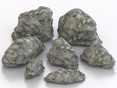 Stone Rock Granite 3d model