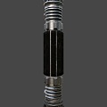 double-edged lightsaber laser sword 3d model