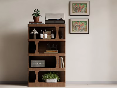 Antique Storage Rack 3d model