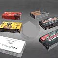 Various Brand Ammunition Boxes Including Federal Estate And Big Bass Shotshell