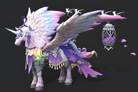 Unicorn 3d model