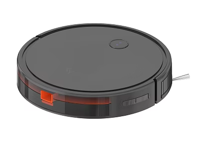Smart Robot Vacuum Cleaner with Auto Navigation Efficient Cleaning and Modern Black Design for Home 3d model