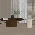 Modern coffee table 3d model