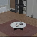 Coffee table 3d model