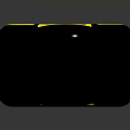 Car Tire Design Featuring Pirelli Zero With Yellow Stripe And Silver Rim