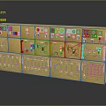 Yellow Industrial Style Storage Cabinet With Multiple Panels Switches And Meters