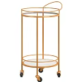 Metal Side Table Nordic Living Room Coffee Table Small Coffee Table Simple Model Room Designer Sofa Iron Side Table 3d model