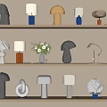 Table lamp special-shaped table lamp desk lamp bedside lamp 3d model