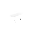 White Freestanding Bathtub Design With Metal Legs And Smooth Surface