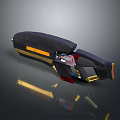 Science Fiction Weapon Future Weapon Science Fiction Equipment Concept Weapon Next Generation Weapon Next Generation Equipment 3d model