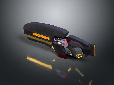 Science Fiction Weapon Future Weapon Science Fiction Equipment Concept Weapon Next Generation Weapon Next Generation Equipment 3d model