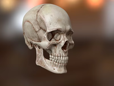 Modern Skull Human Skull 3d model