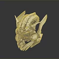Sci-Fi Helmet Alien Helmet-Helmet High Tech Helmet Game Helmet 3d model