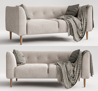 Modern Multiplayer Sofa 3d model