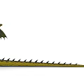 Snake Human Hybrid Character With Female Upper Body And Scaled Serpent Lower Half