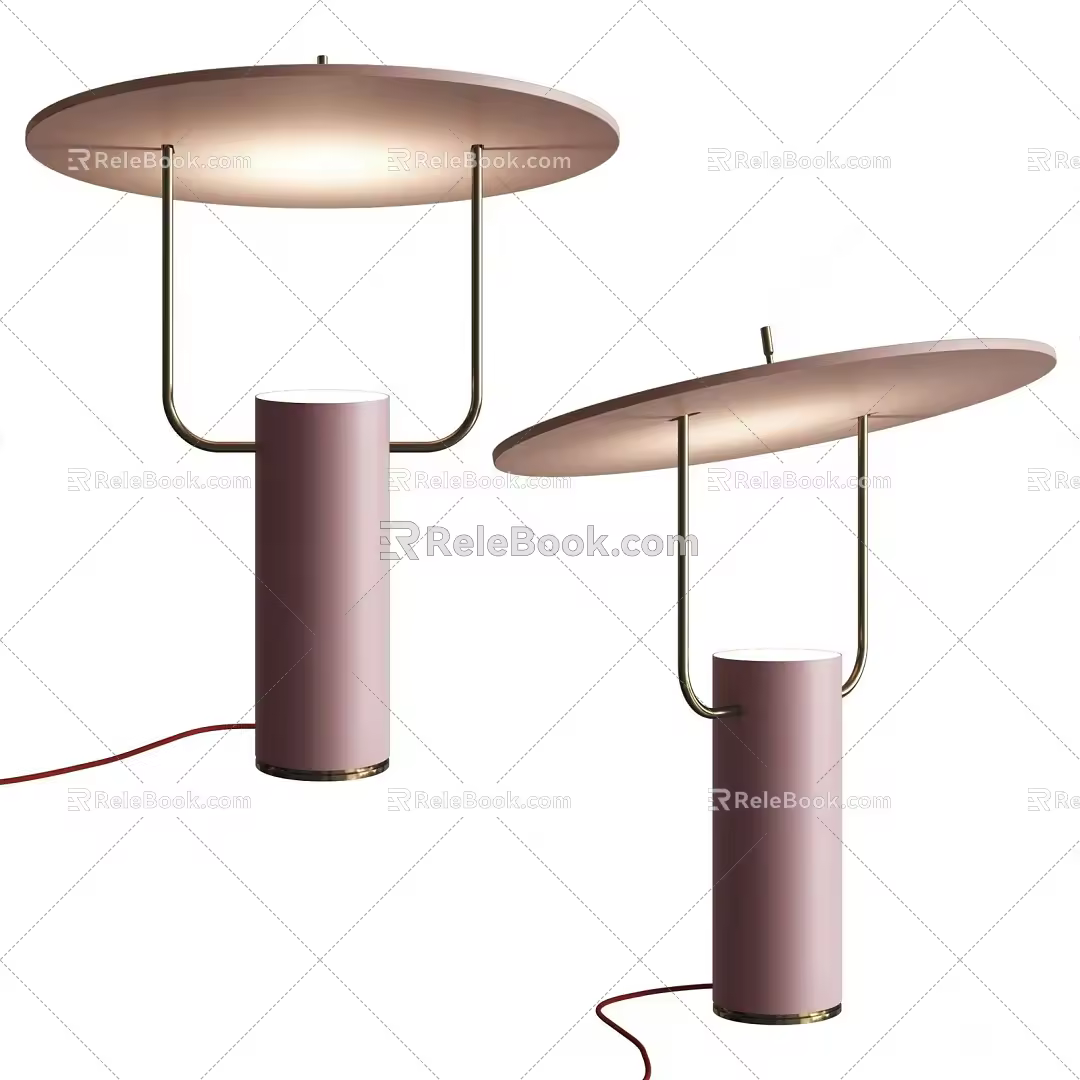 Modern table lamp 3d model