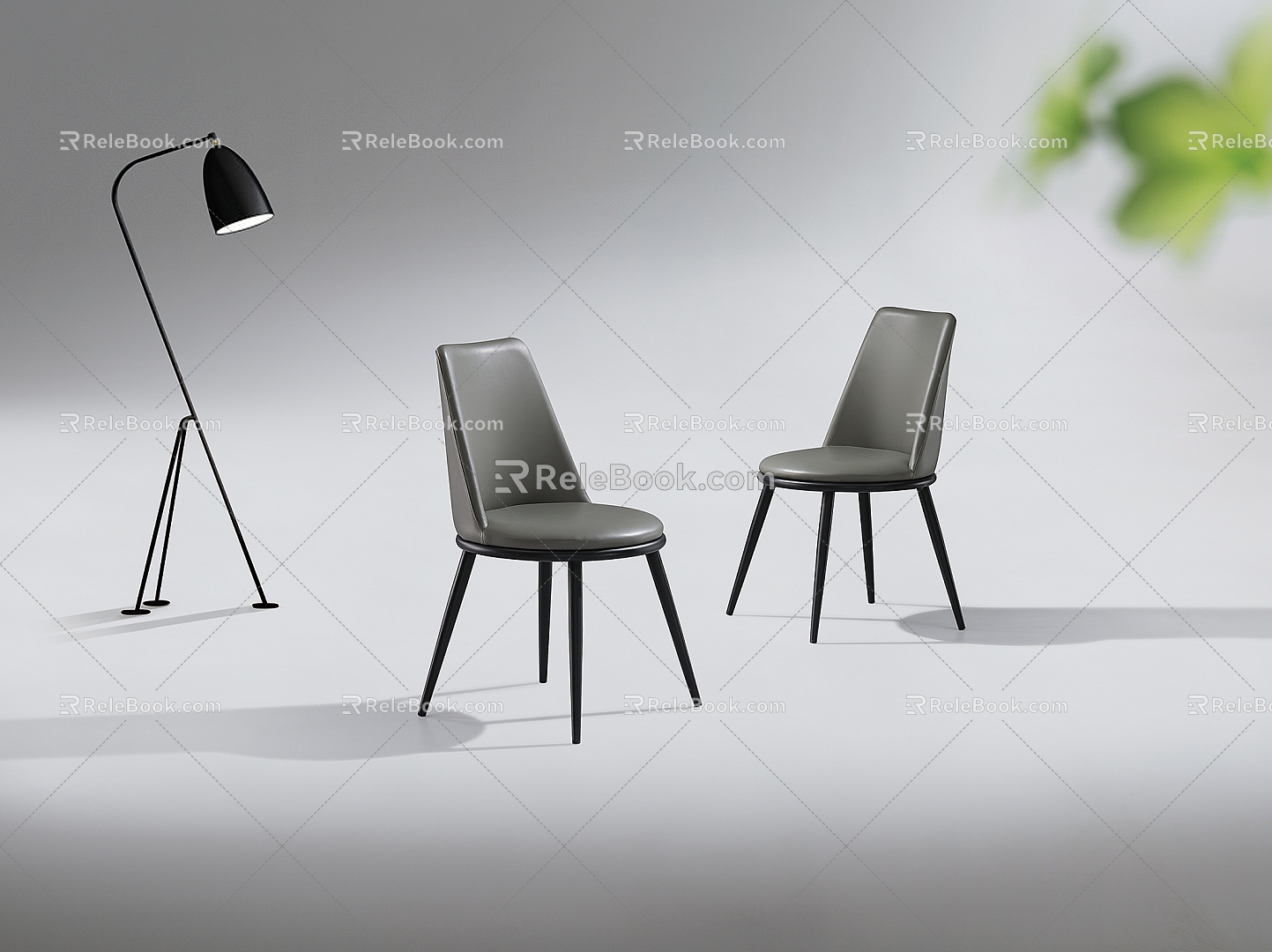 Modern Dining Chair 3d model