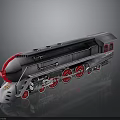 Detailed Vintage Steam Train Model with Silver Body Red Wheels and Red Headlight