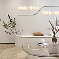 Modern Fitness Studio Reception Area With Stylish Decor