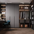 Modern Cloakroom 3d model