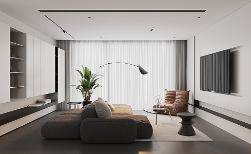 Home Living Room 3d model