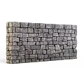 Natural Gray Stone Wall Masonry Structure With Textured Surface And Classic Design 3d model